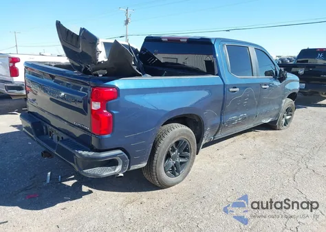 2021 Chevrolet Silverado 1500 2Wd Short Bed Custom из США, поврежденный, VIN 3GCPWBEK2MG235441